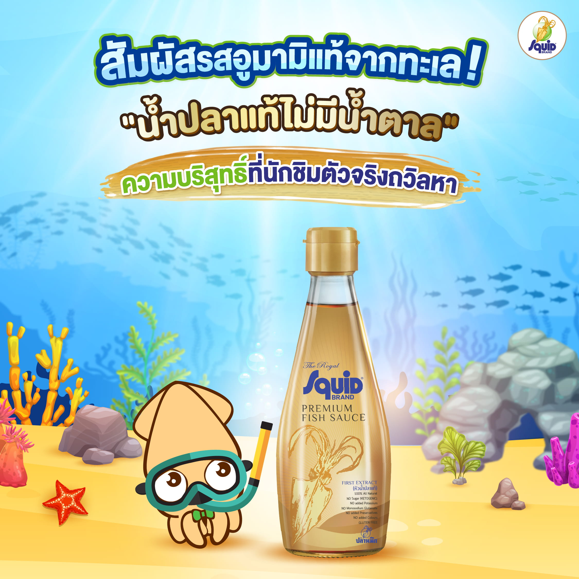 สัมผัสรสอูมามิแท้จากทะเล! "น้ำปลาแท้ไม่มีน้ำตาล" ความบริสุทธิ์ที่นักชิมตัวจริงถวิลหา