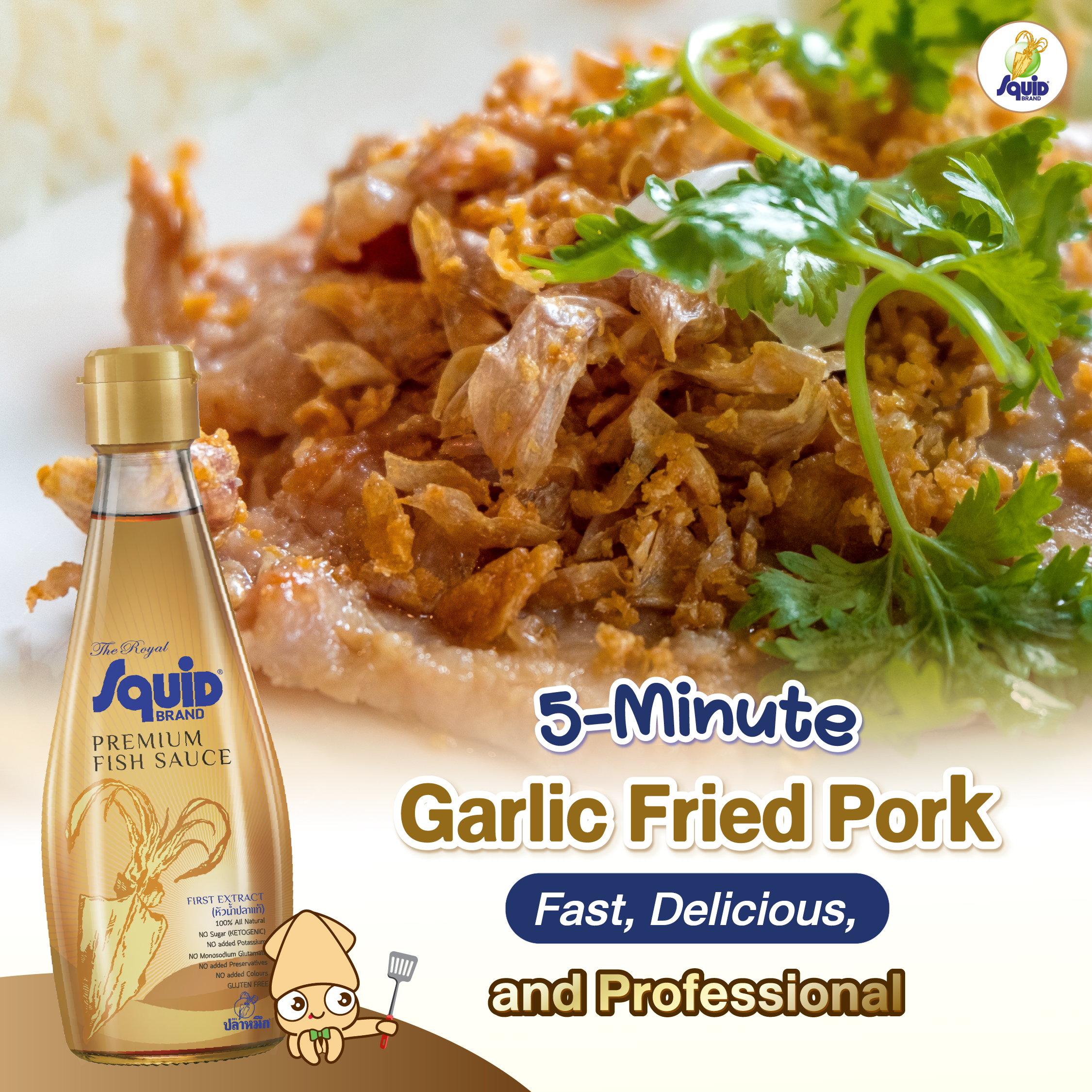 5-Minute Garlic Fried Pork Recipe! Time-Saving Dish with Restaurant-Quality Flavor