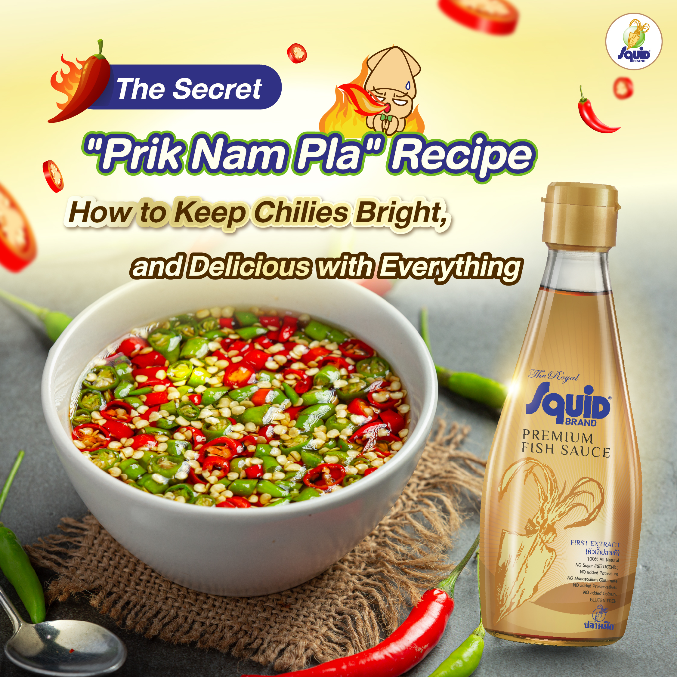 The Secret to Perfect Thai Chili Fish Sauce: Keep Chilies Fresh and Vibrant Without Turning Black
